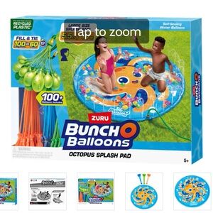 *NEW* Bunch O Balloons Octopus Splash Pad with 100 balloons!